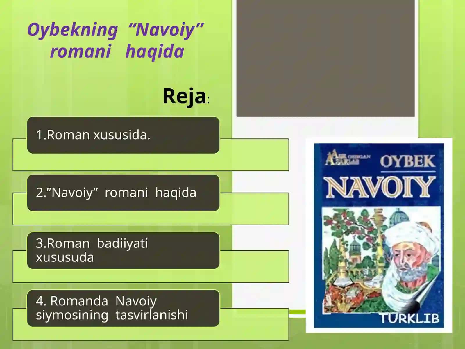 Yangi o'zbek adabiyoti 2