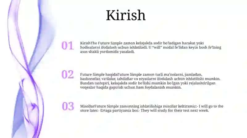 Future Simple 2