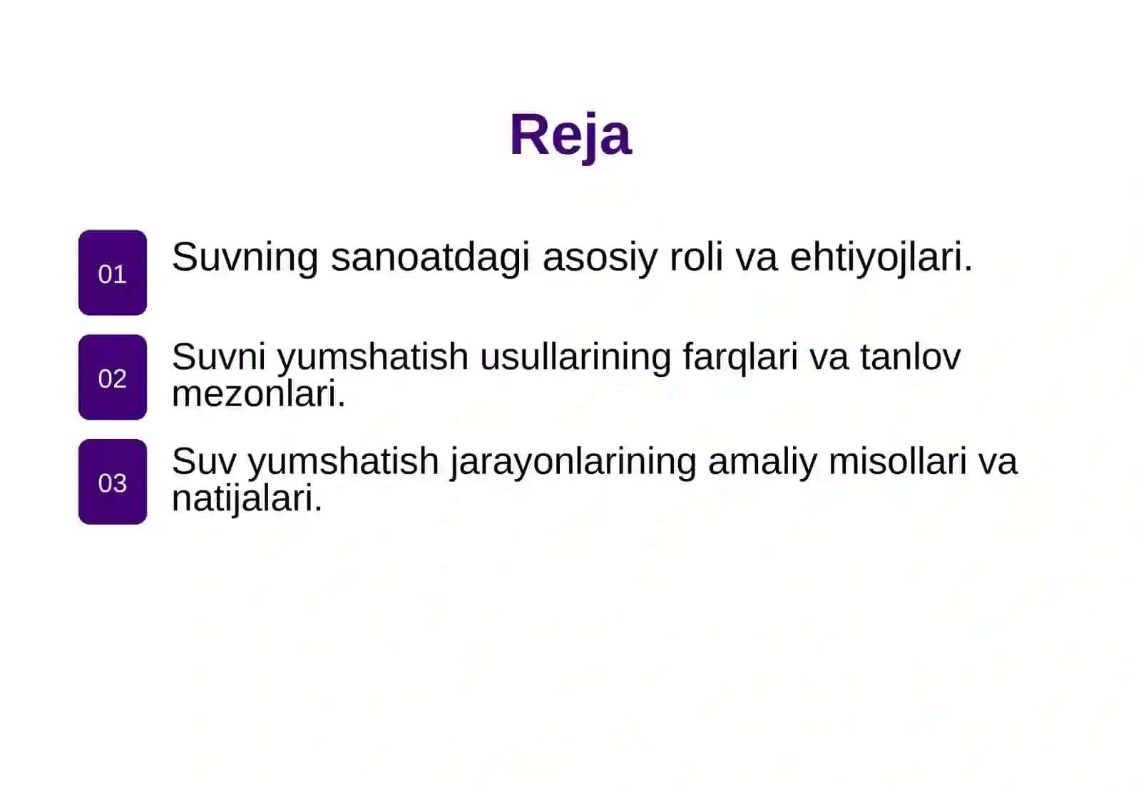 Suvning sanoatdagi asosiy roli va ehtiyojlari 2