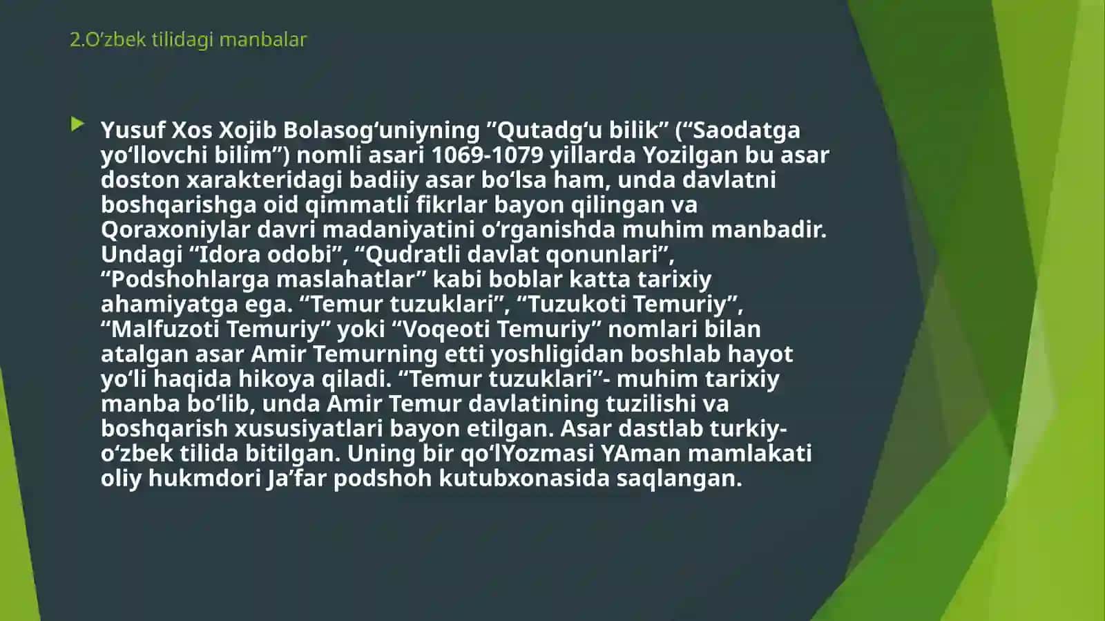 Yusuf Khos Khodja Bakhosiy "Qutadgu Bilig" 2