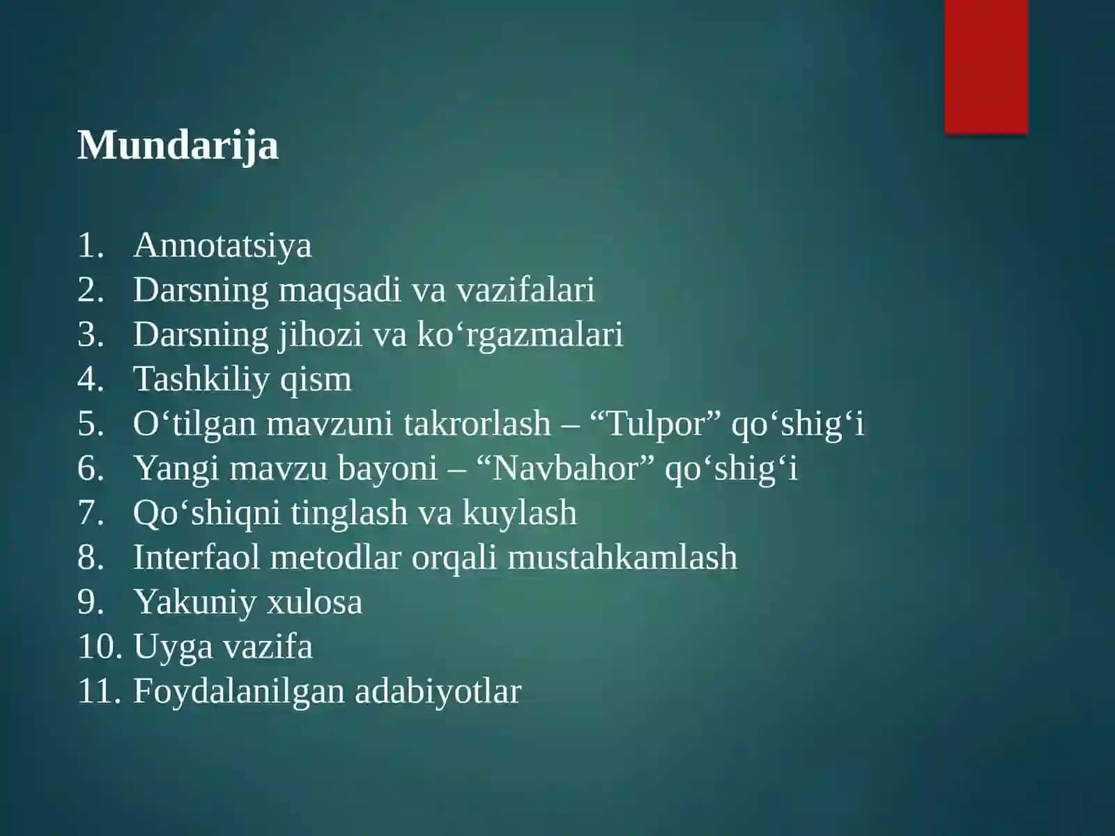 Mundarija 2