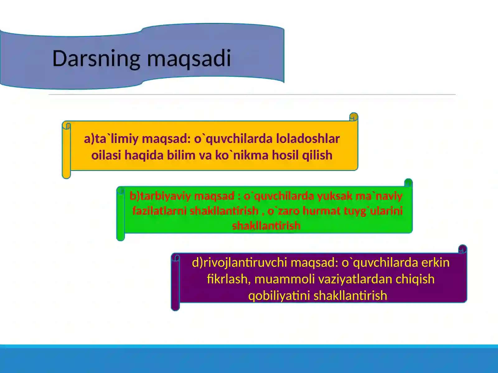 Loladoshlar oilasi 2