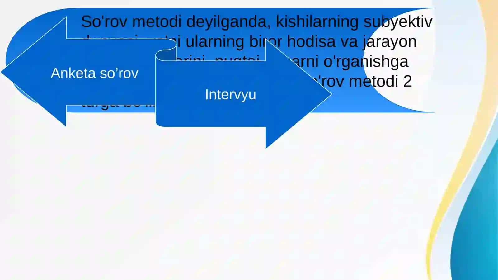 Savolnomali psixodiagnostik metodlar 2
