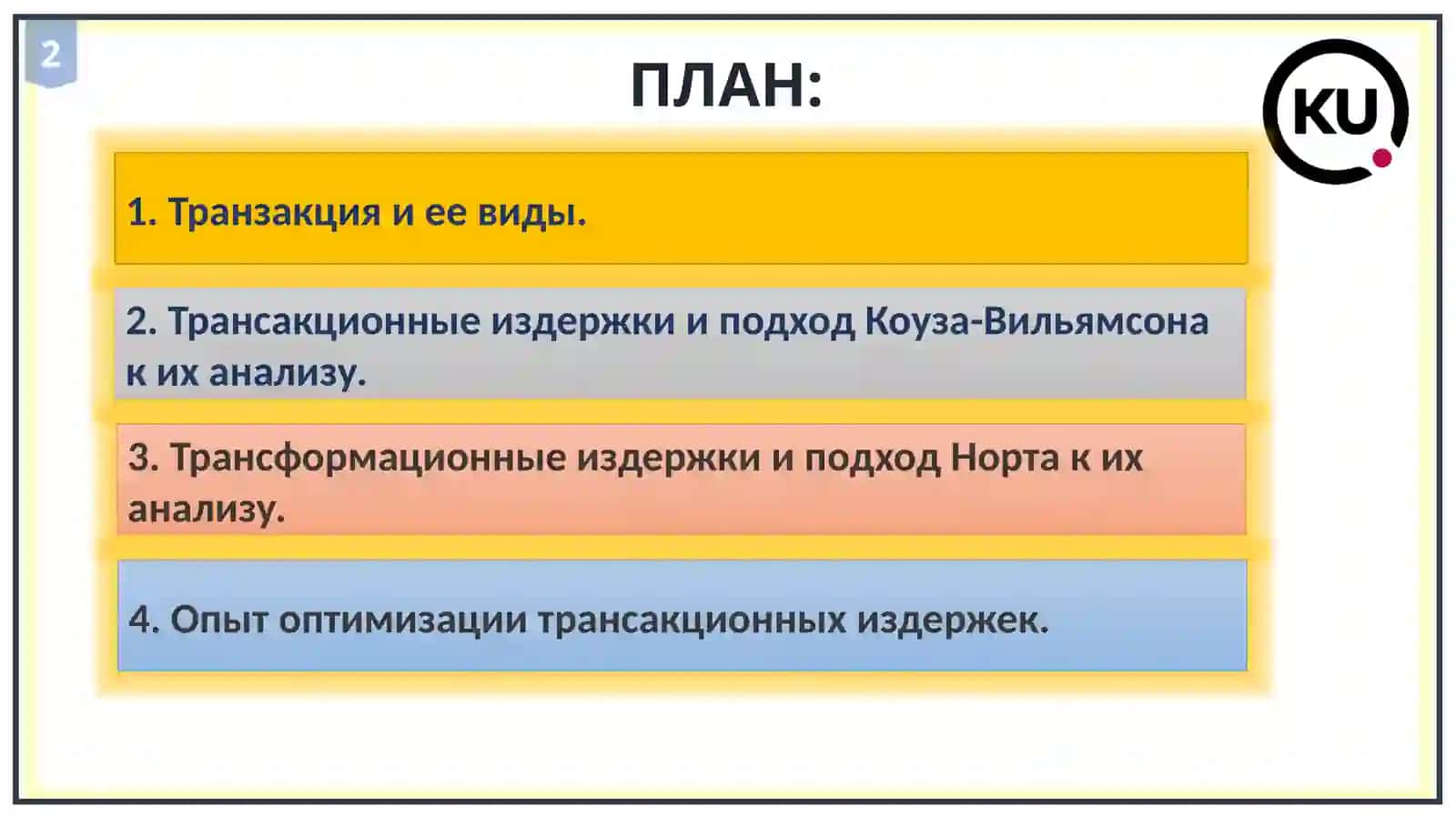 Институциональная экономика 2