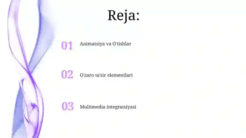 Ms power pointda oʻrgatuvchi interaktiv taqdimotlar yaratish 2
