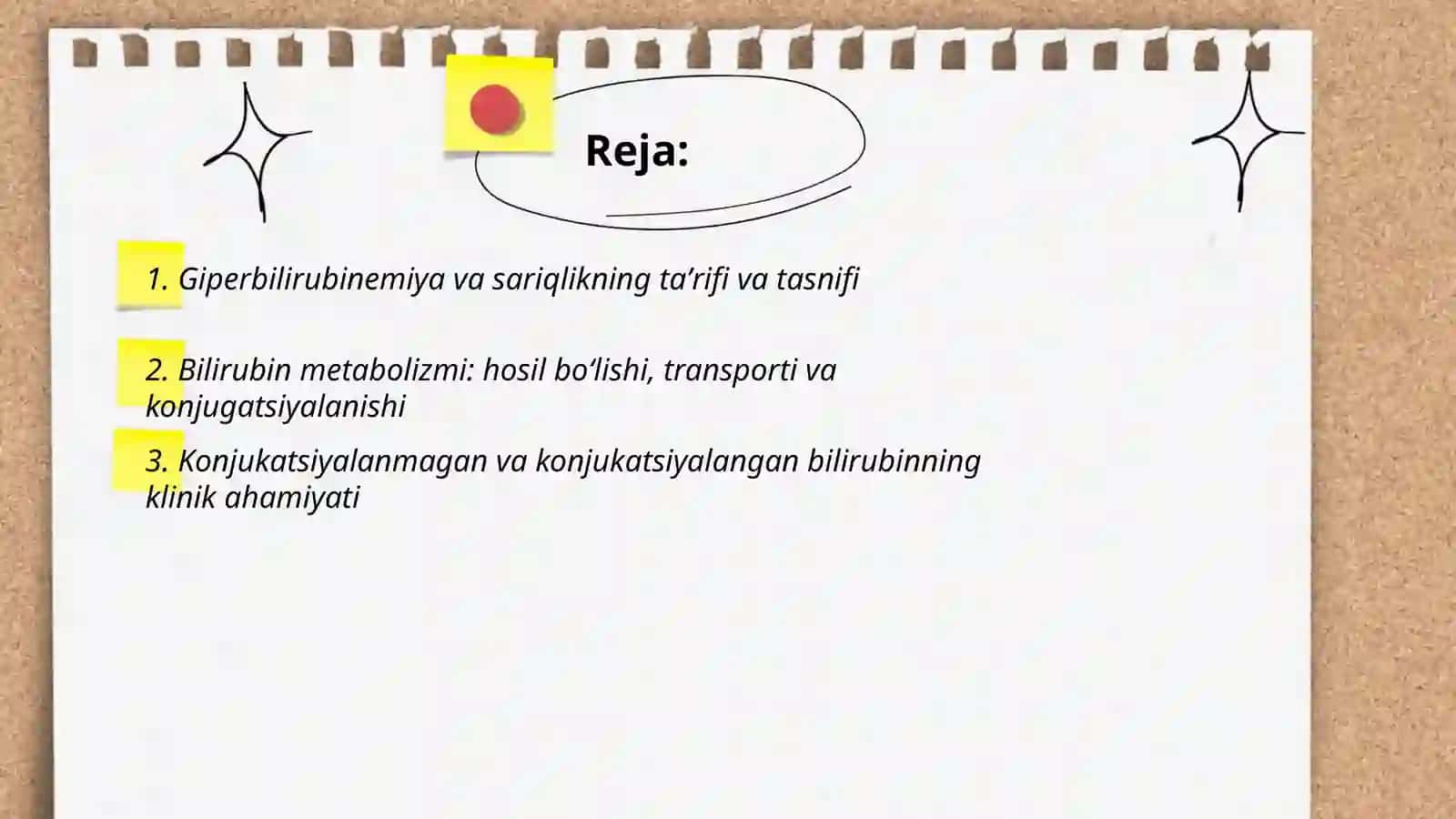 Giperbillirubinemiya va sariqlik turlari 2