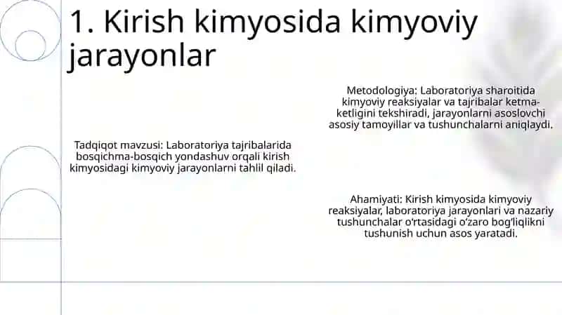 Kimyo Labaratoriya Mashgʻulotlari 2