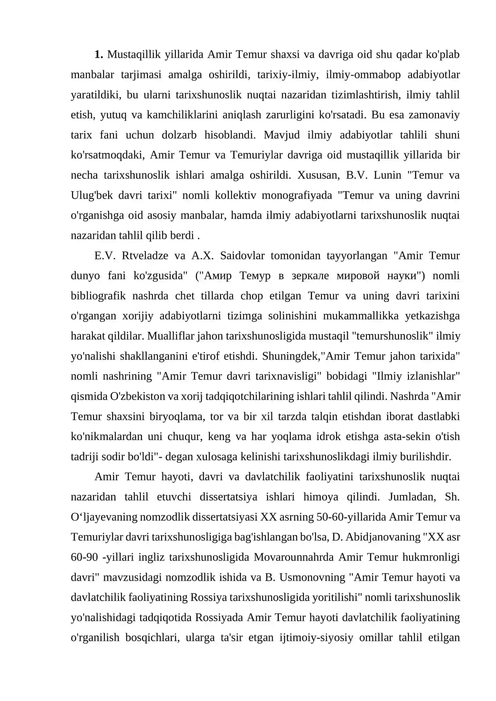 Amir Temur va Temuriylar davri 2