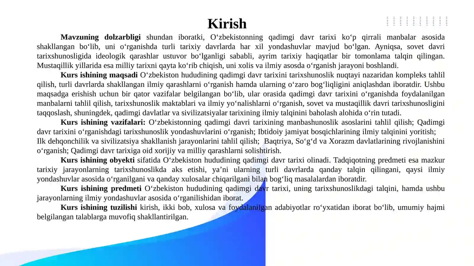 Oʻzbekistonning qadimgi davri tarixi tarixshunosliktahlili 2