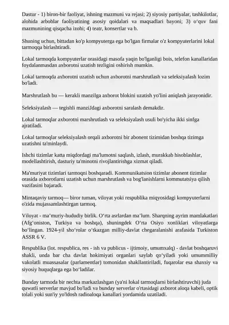 Axborot uzatish muhiti 2