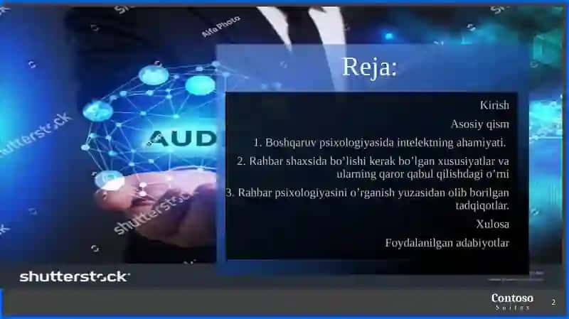 Boshqaruvda intelekt va qaror qabul qilish 2