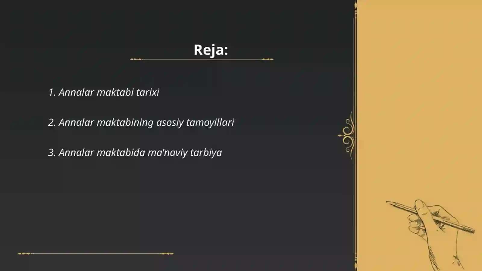 Annalar maktabi faoliyatini ilmiy urganish 2