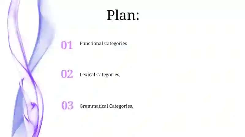 Typology of Grammatical Categories 2