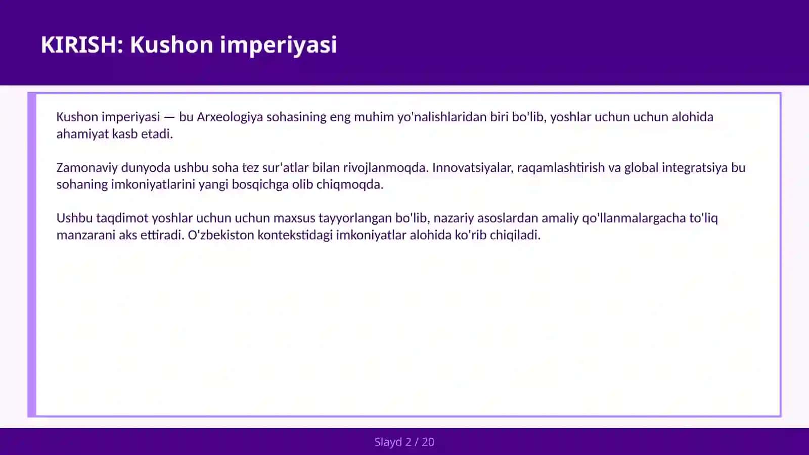 Kushon imperiyasi - Buddizm — yoshlar uchun 2