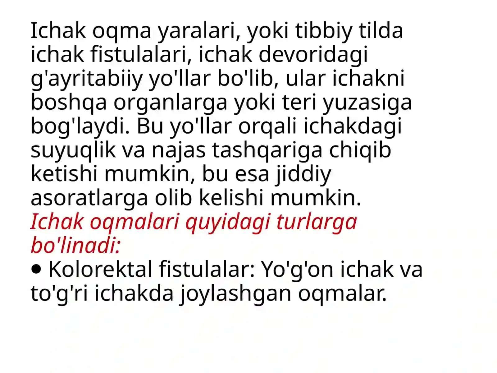 Ichakoqmayaralarinibartarafqilishusullari 2