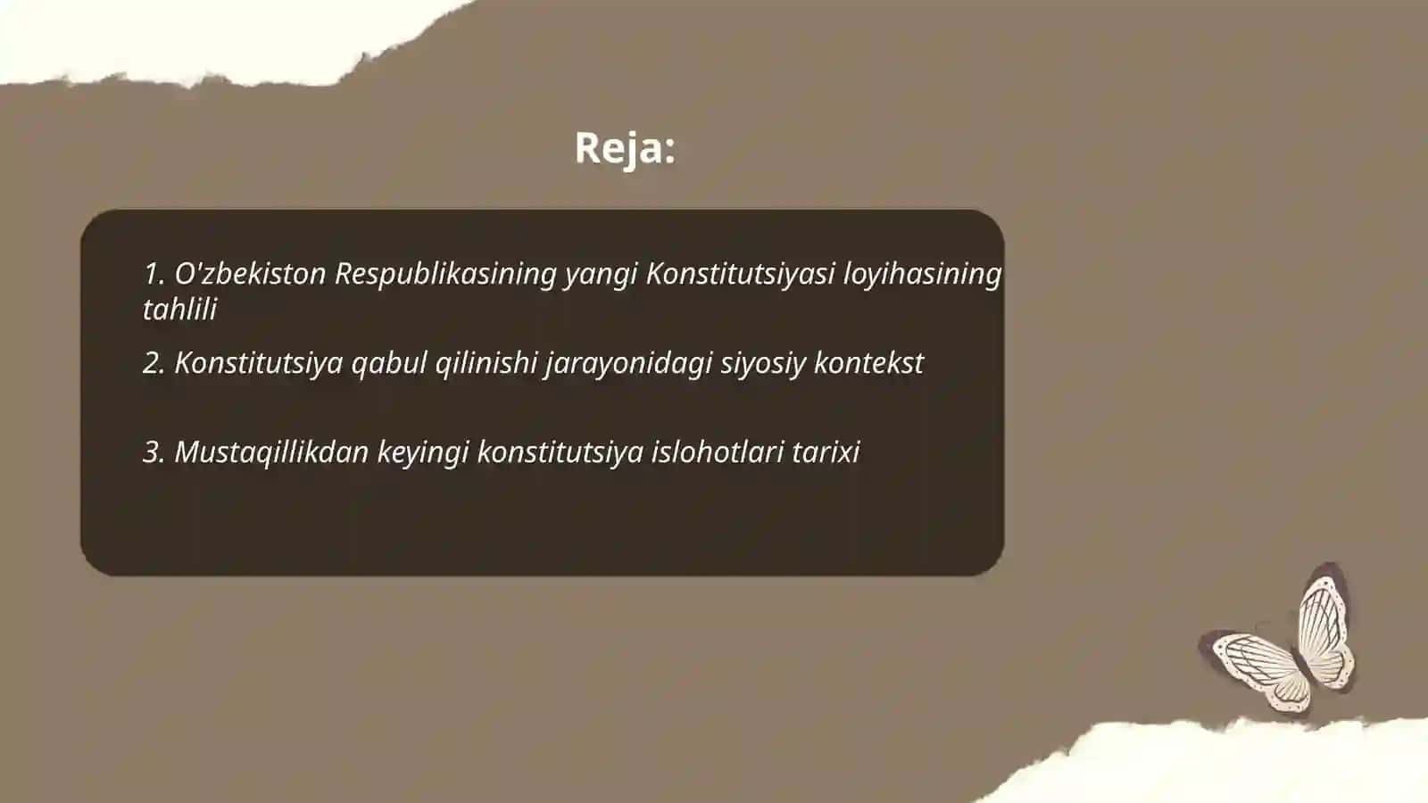 Adoption of the Constitution of the Republic of Uzbekistan in a new edition and its historical significance 2