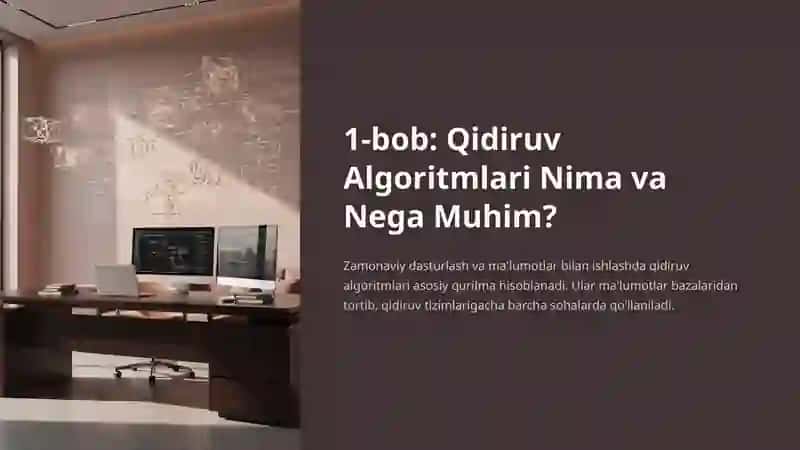 Qidiruv Algoritmlarini Qiyosiy Tahlili 2