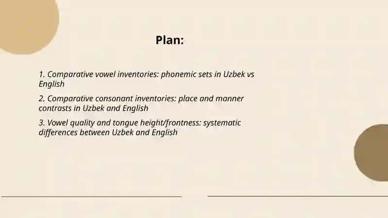 Comparative Analysis of Phonemic systems in Uzbek and English 2