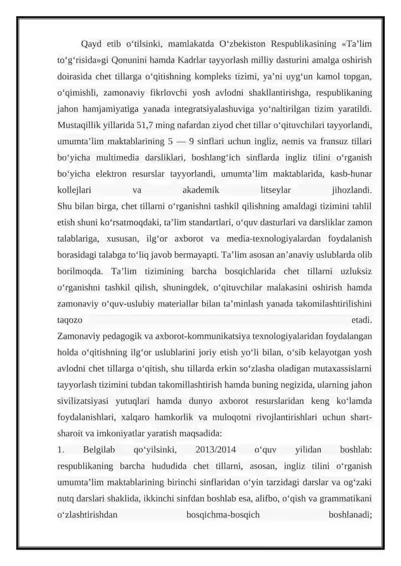 O‘qitishning texnik vositalari tasnifi 2