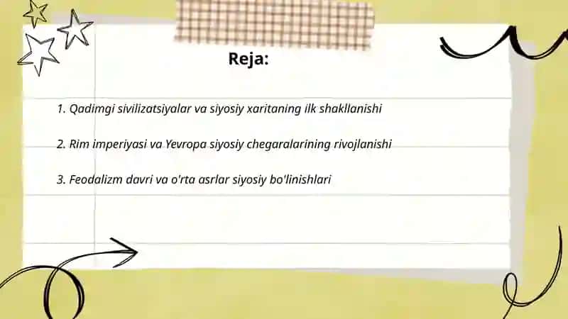 Jahon siyosiy xaritasining shakllanishi 2