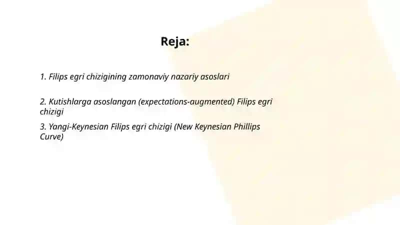 Filips egri chizigi Modelning zamonaviy talqini 2