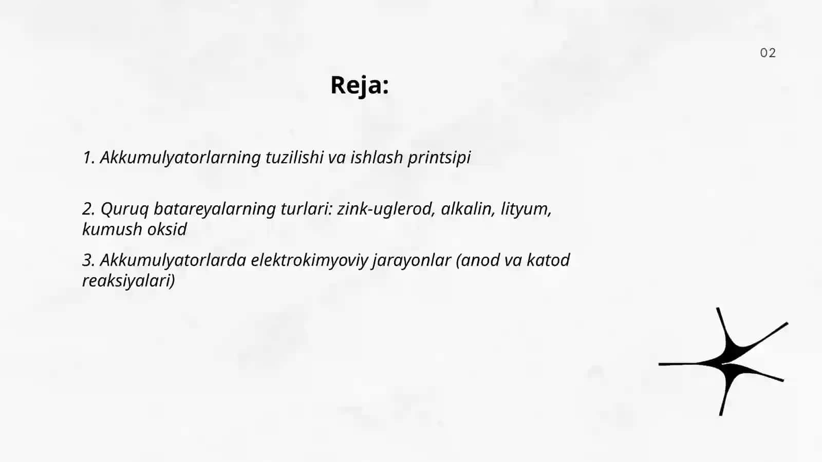 Akkumulyatorlar. Quruq batareyalar 2