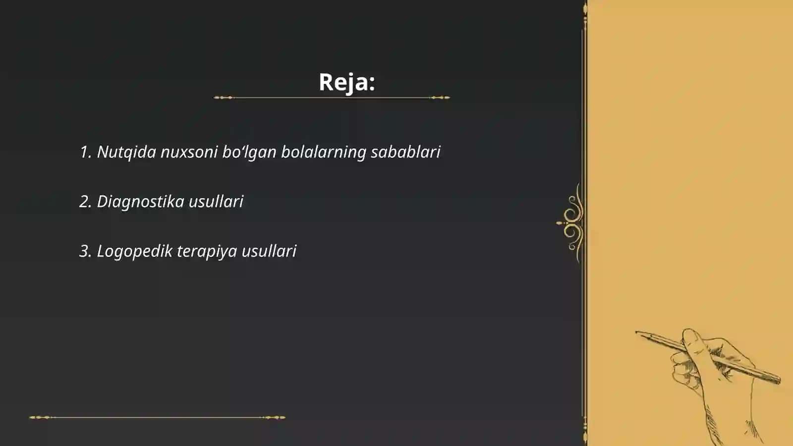 Nutqida nuxsoni boʻlgan bolalar 2