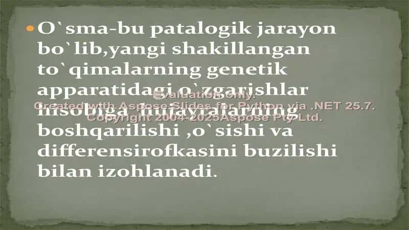 Neoplaziyalar 2
