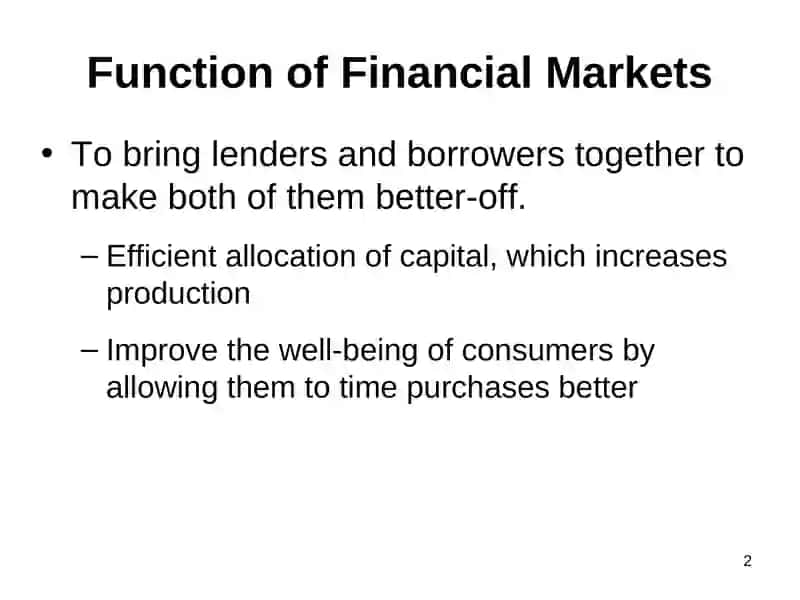 An Overview of the Financial System 2