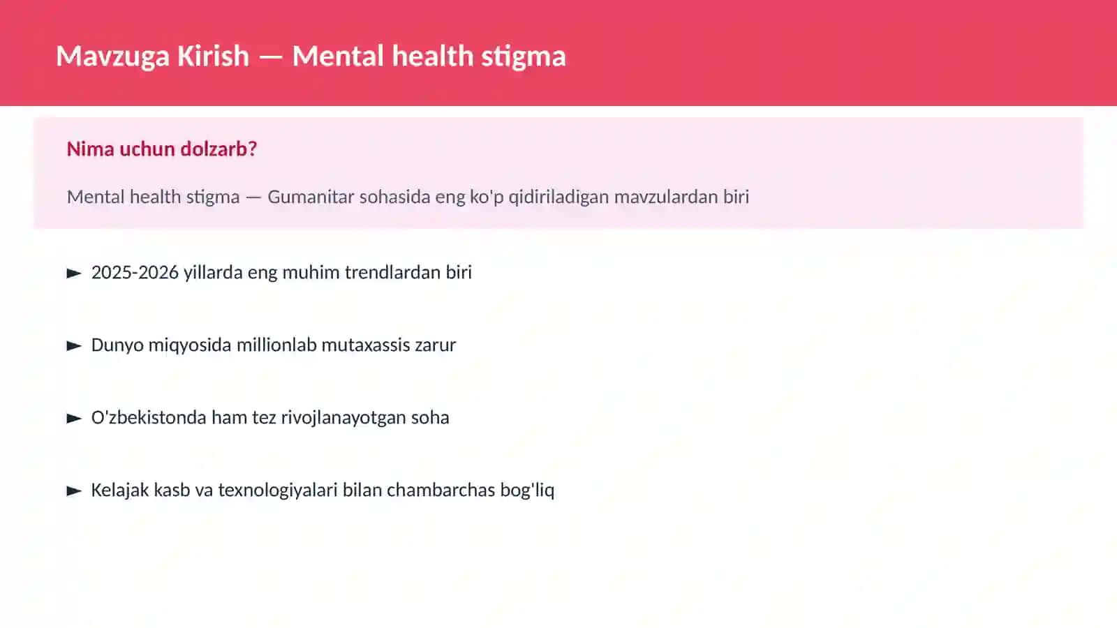 Mental health stigma 2