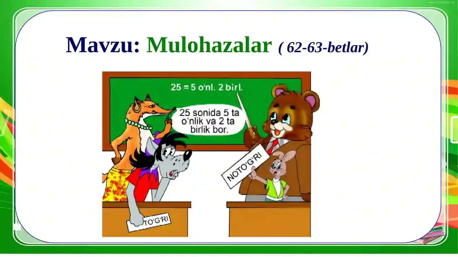 matematik mantiq va mulohazalar 2