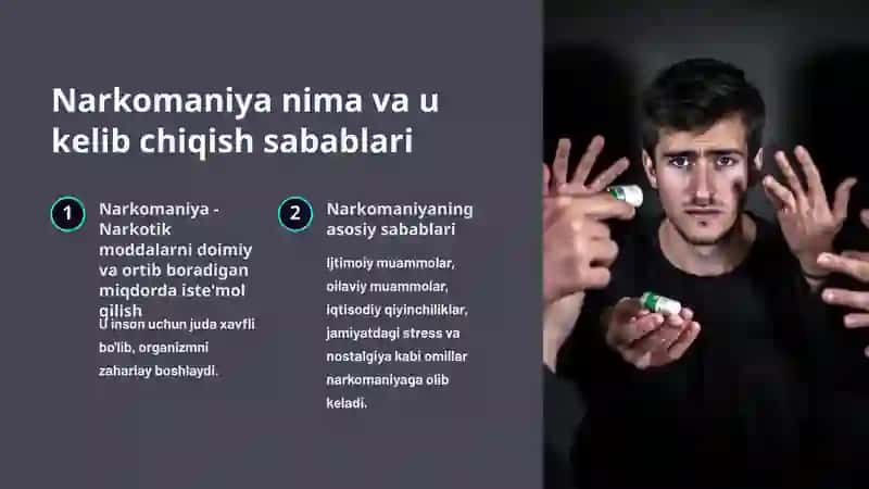 Narkomaniya va uning asoratlari 2