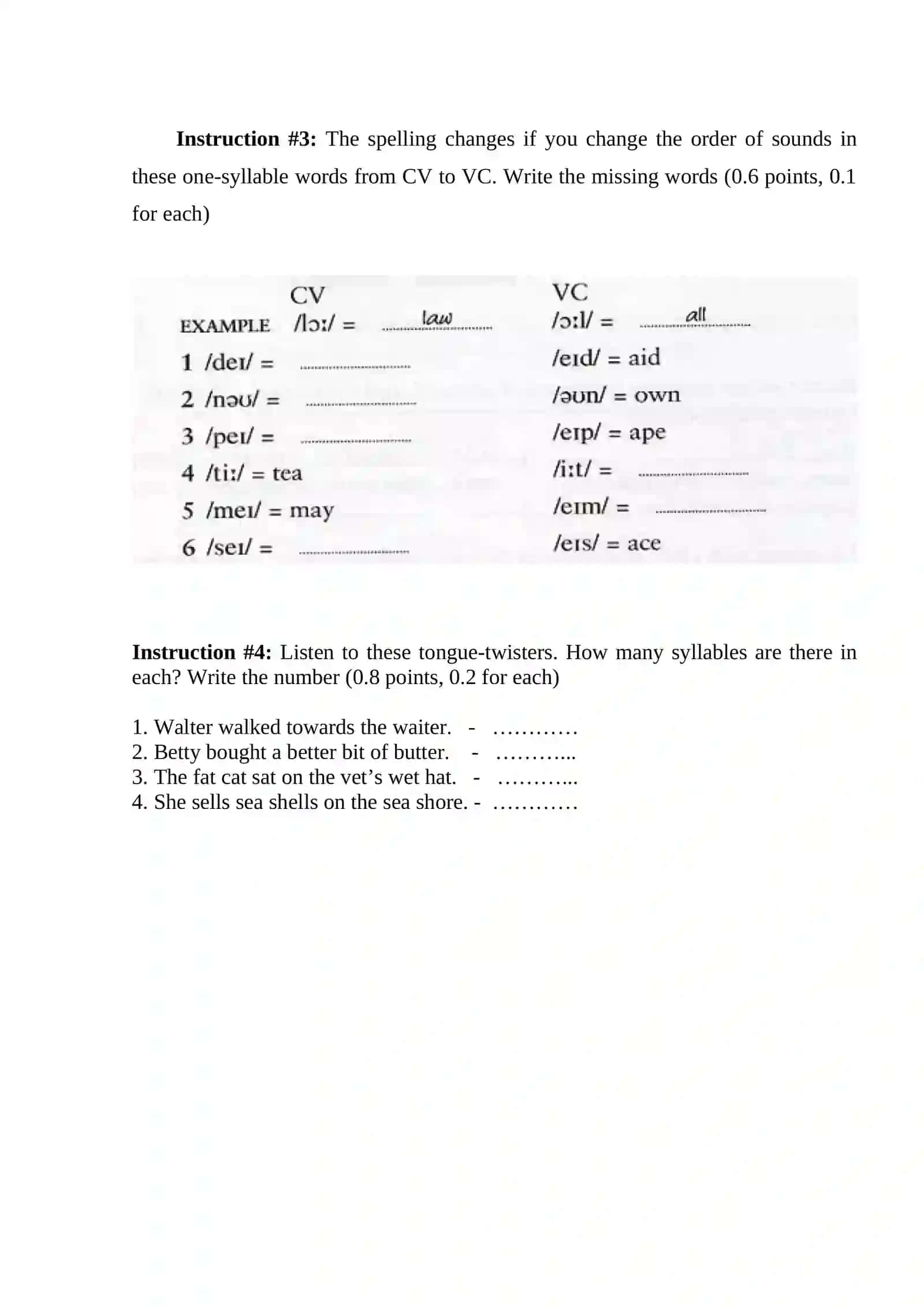 Tasks 2