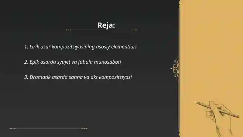 Lirik epik dramatik asar kompozitsiya 2