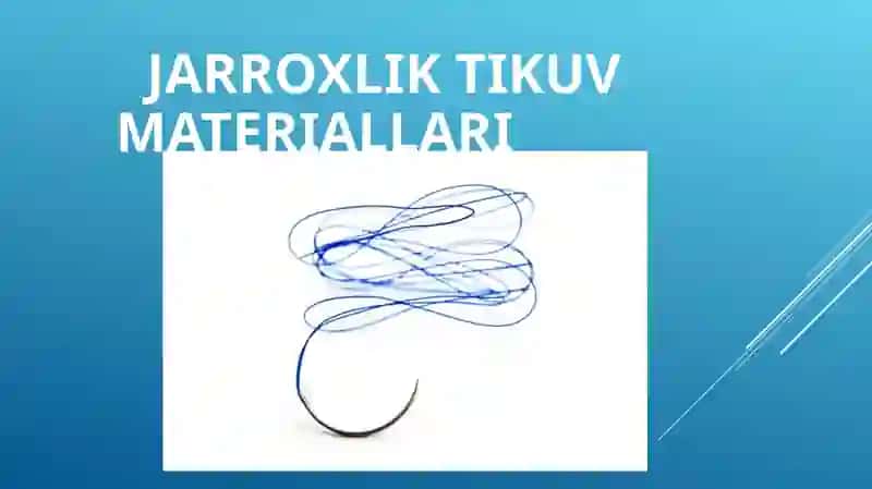 JARROXLIK TIKUV MATERIALLARI 2