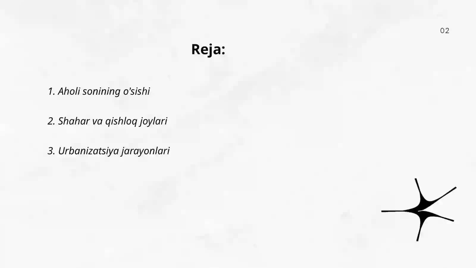Aholi sonining o'sishi 2