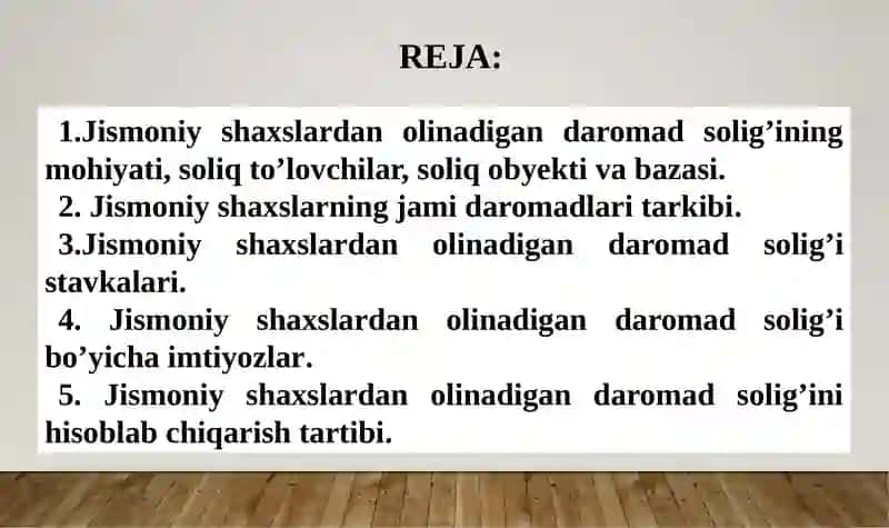 Jismoniy Shaxslardan Olinadigan Daromadsoligi 2