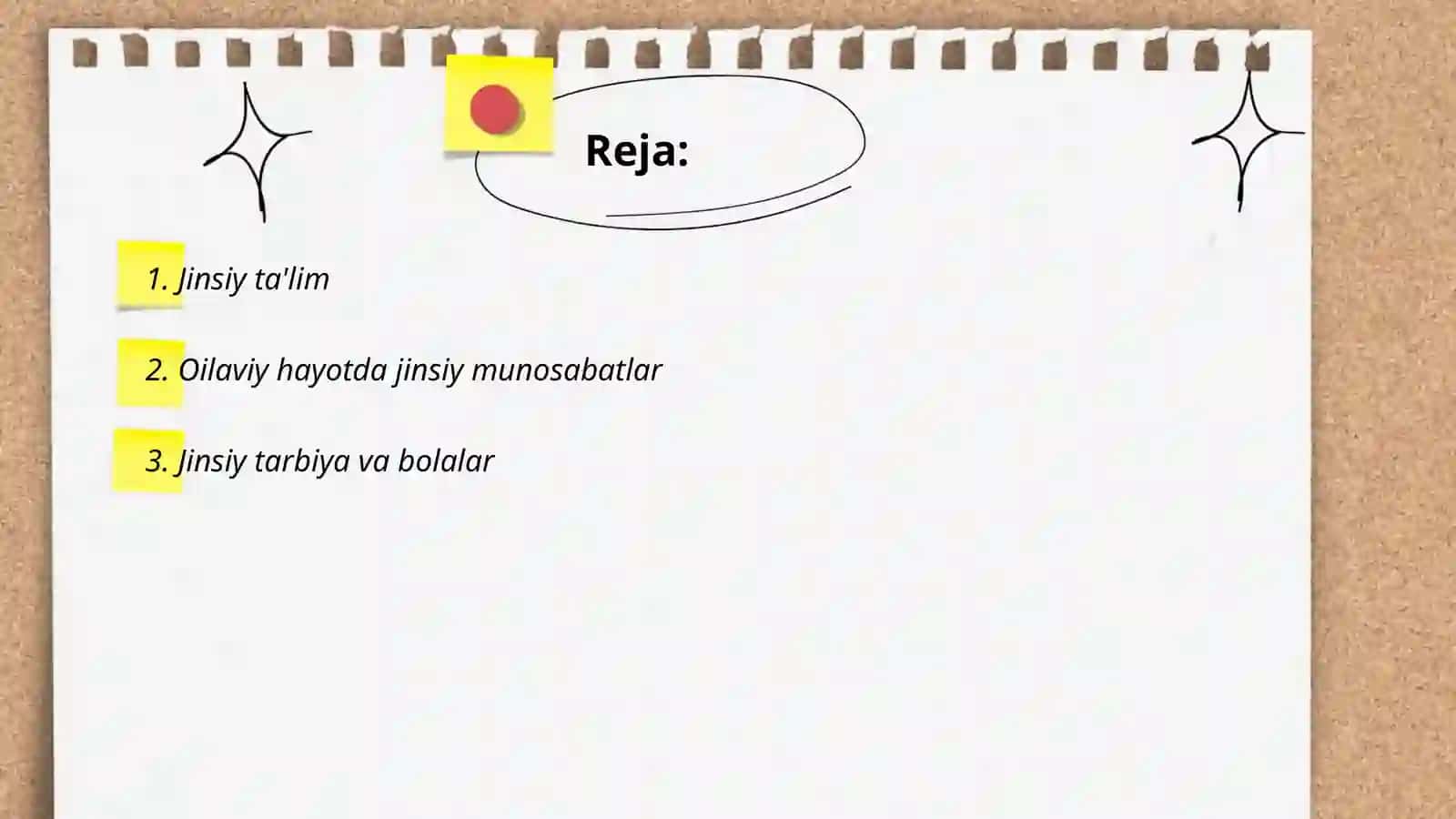 Jinsiy ta'lim 2