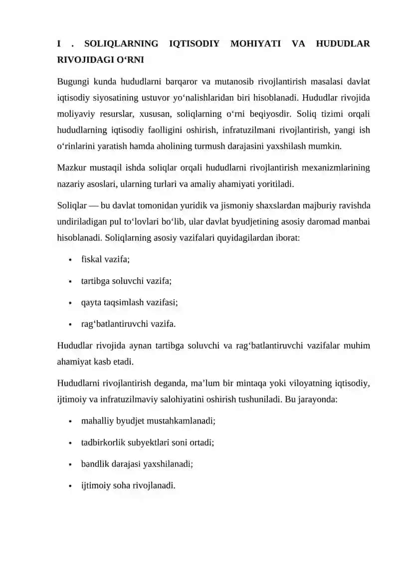 SOLIQLAR ORQALI HUDUDLARNI RIVOJLANTIRISH MEXANIZMLARI 2