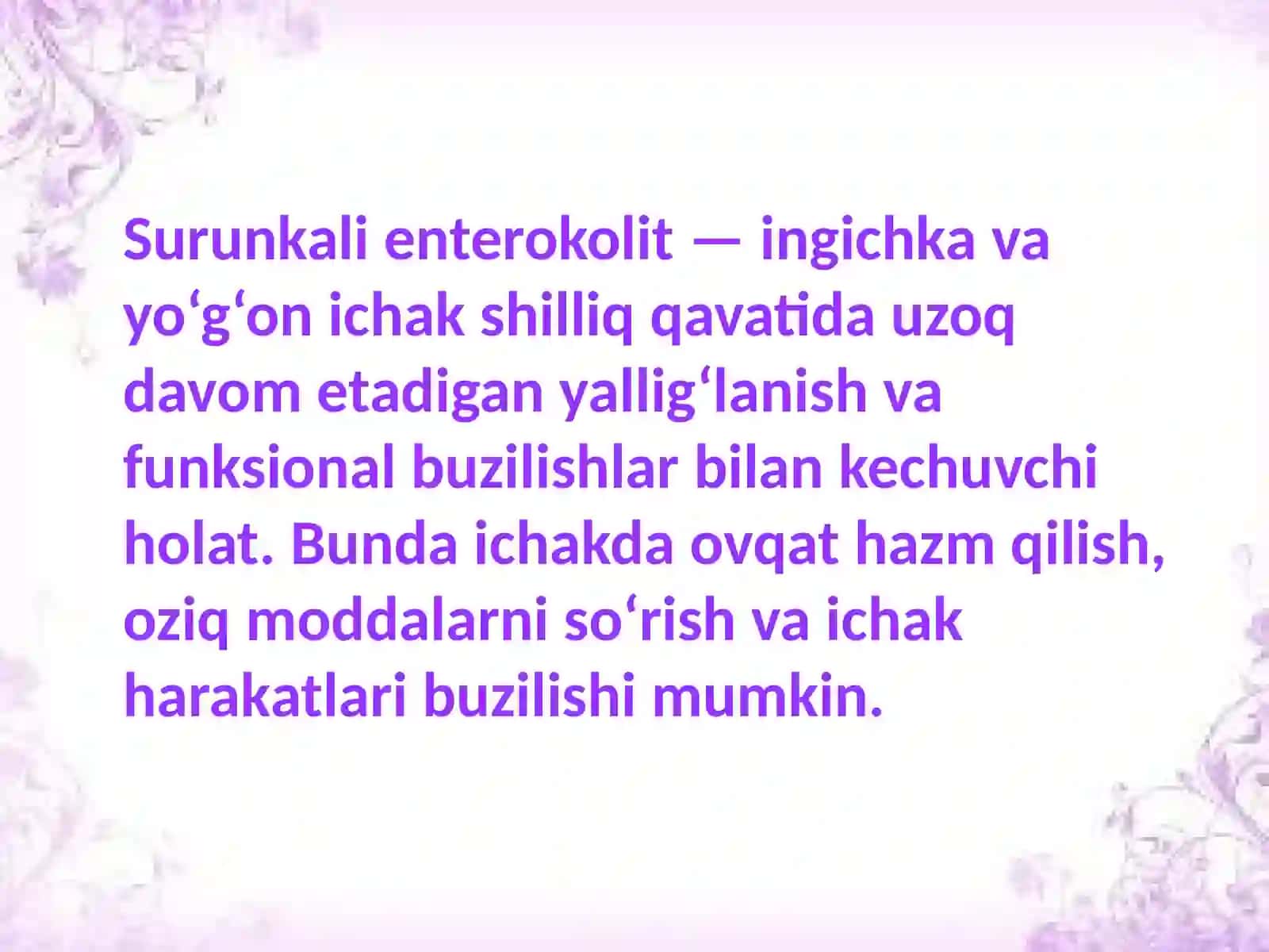 Surunkalienterokolit 2