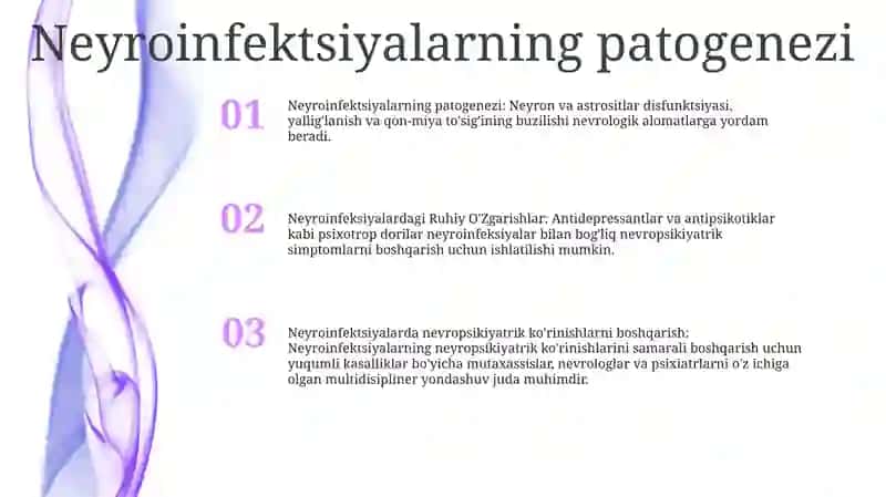 Neyroinfeksiyalardagi Ruhiy O'Zgarishlar 2