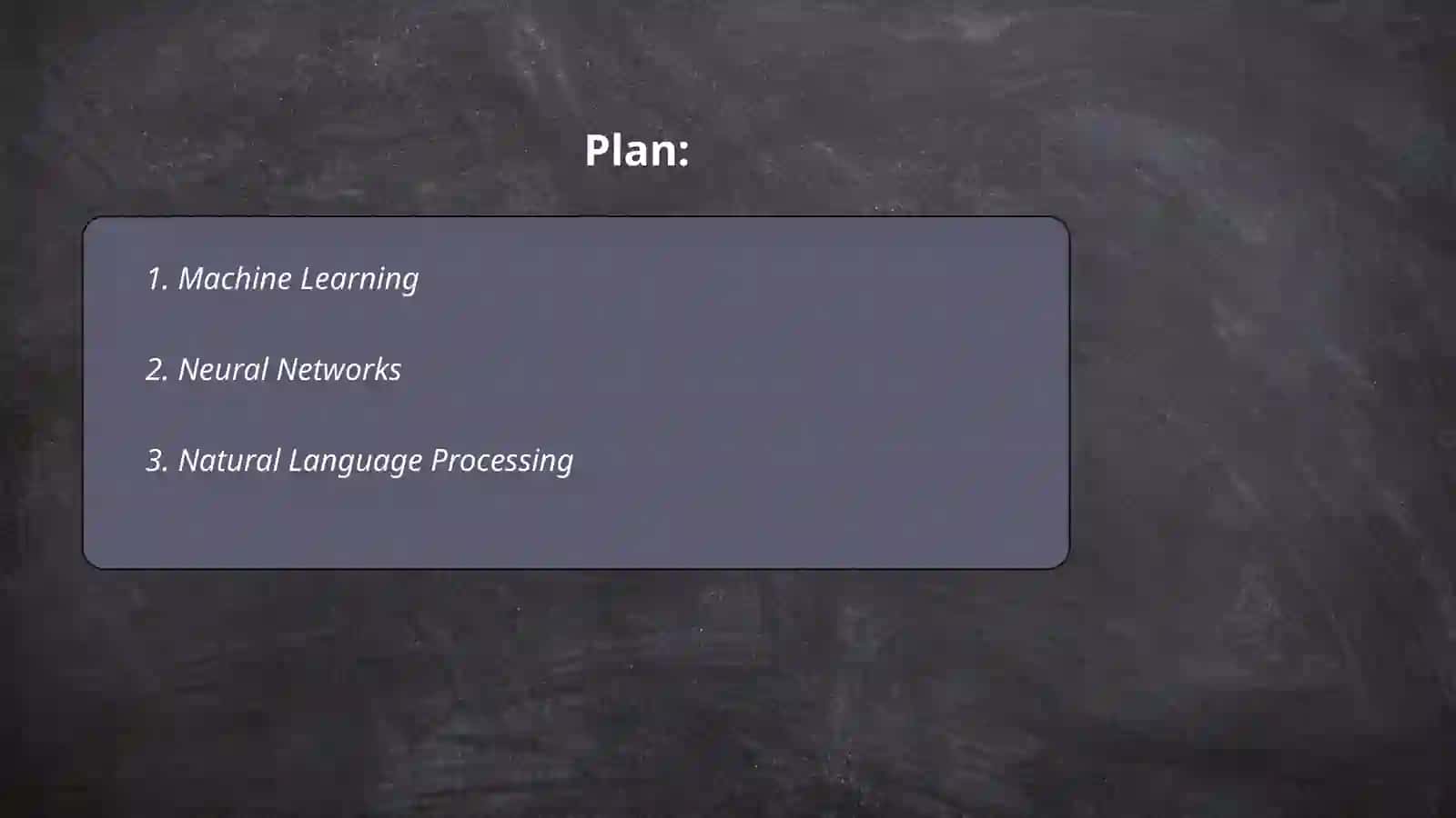 Machine Learning 2