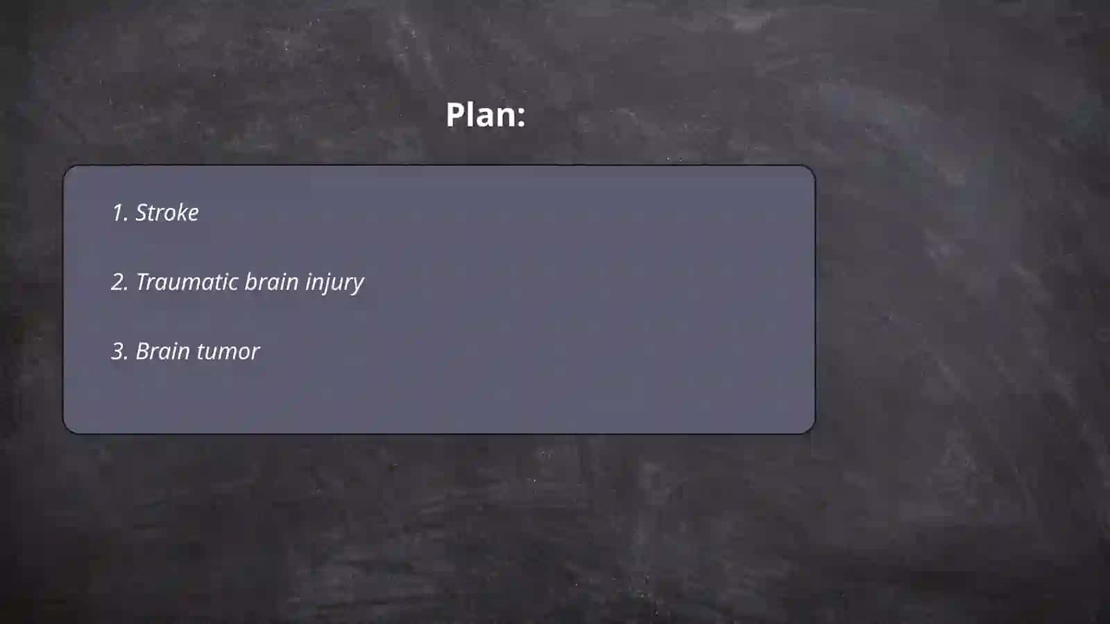 Causes of motor aphasia 2