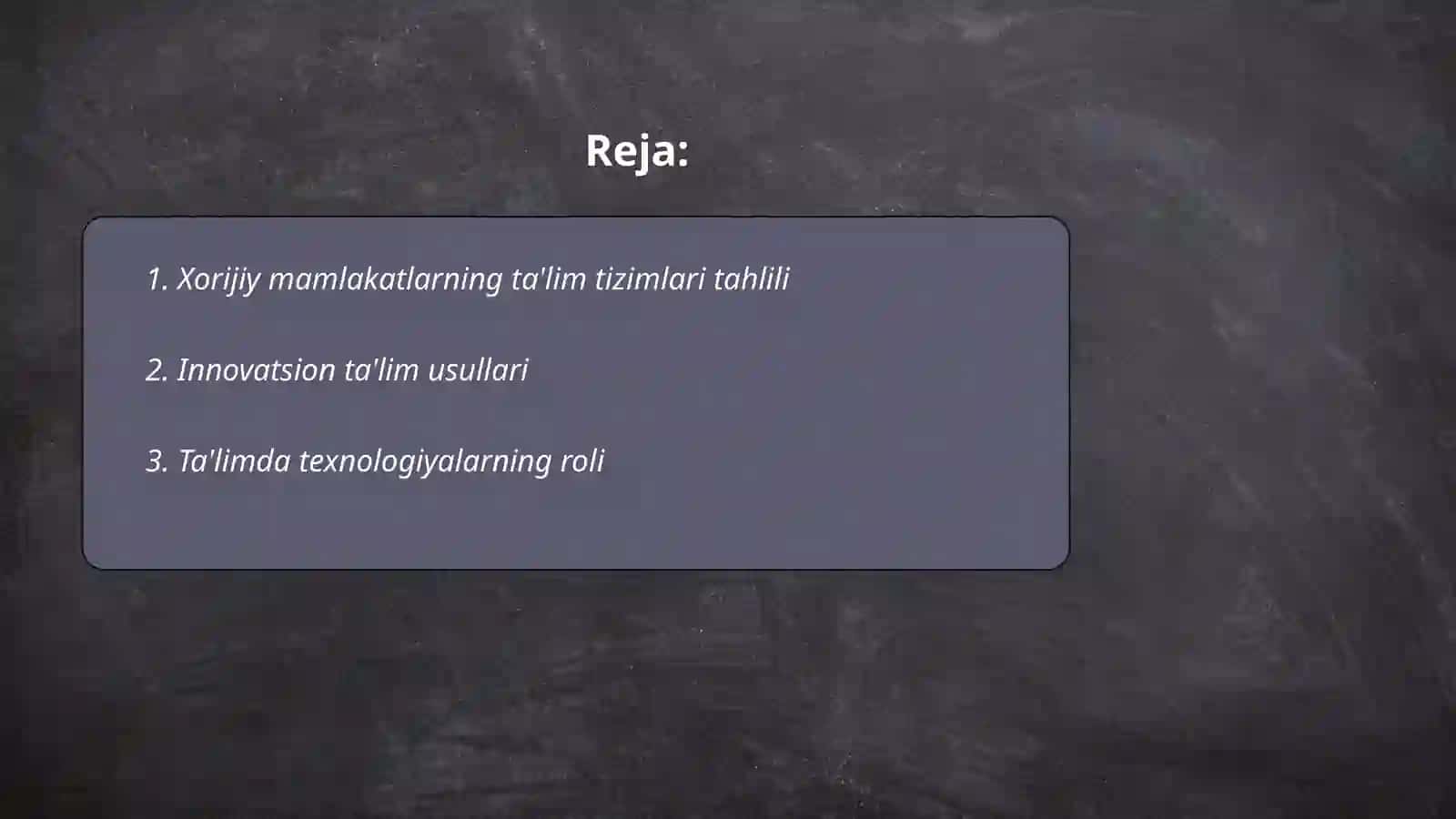Rivojlangan xorijiy mamlakatlarda ta'lim tizimi 2