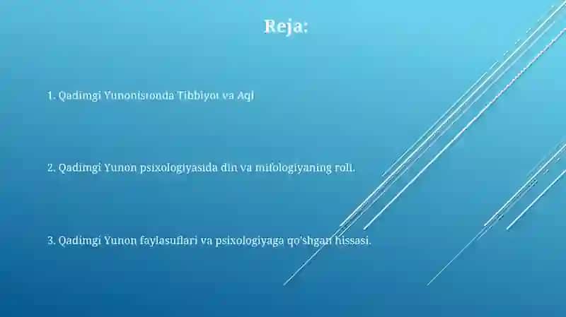 Qadimgi Yunon psixologiyasi 2
