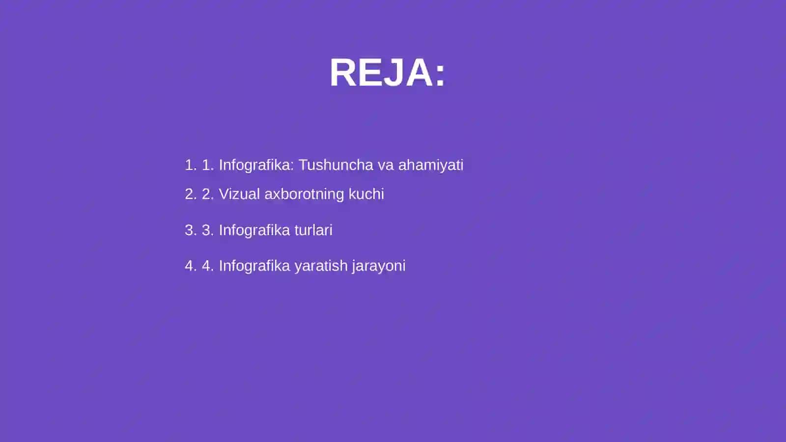 Infografika va uni yaratishda amaliy dasturlar 2
