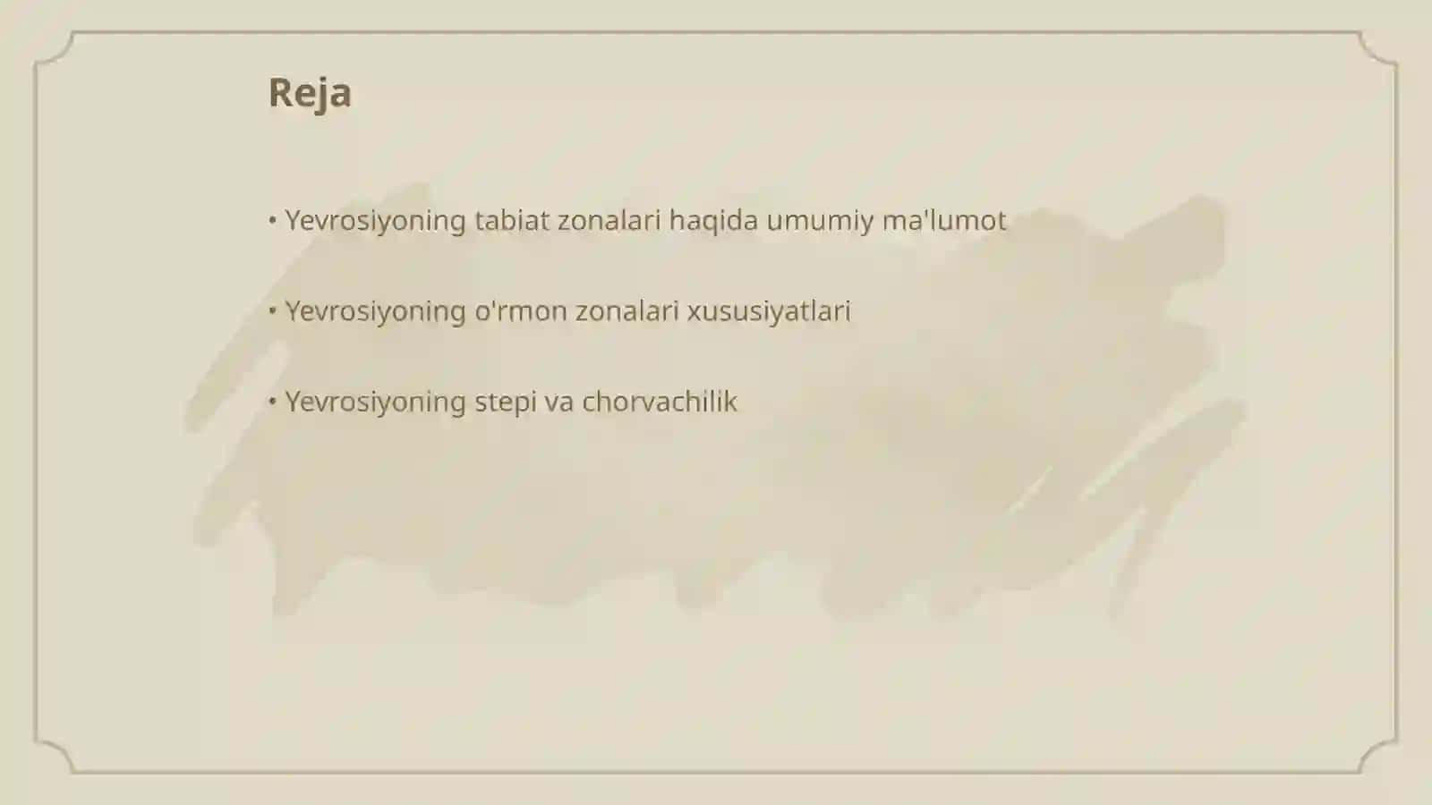 Yevrosiyoning tabiat zonalari 2