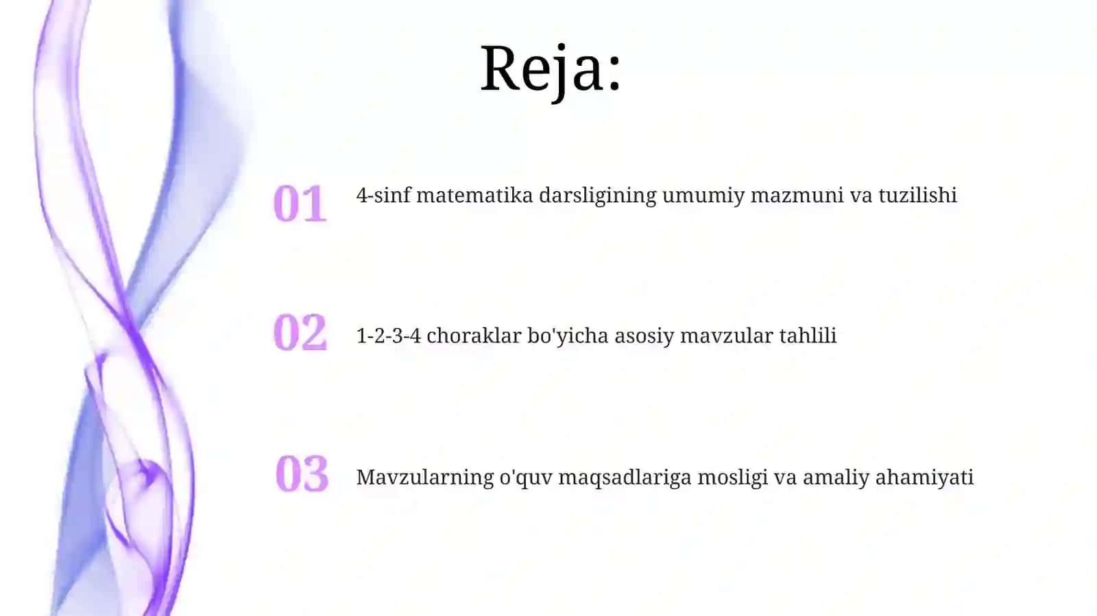 To‘rtinchi sinf matematika darsligining tahlili 2