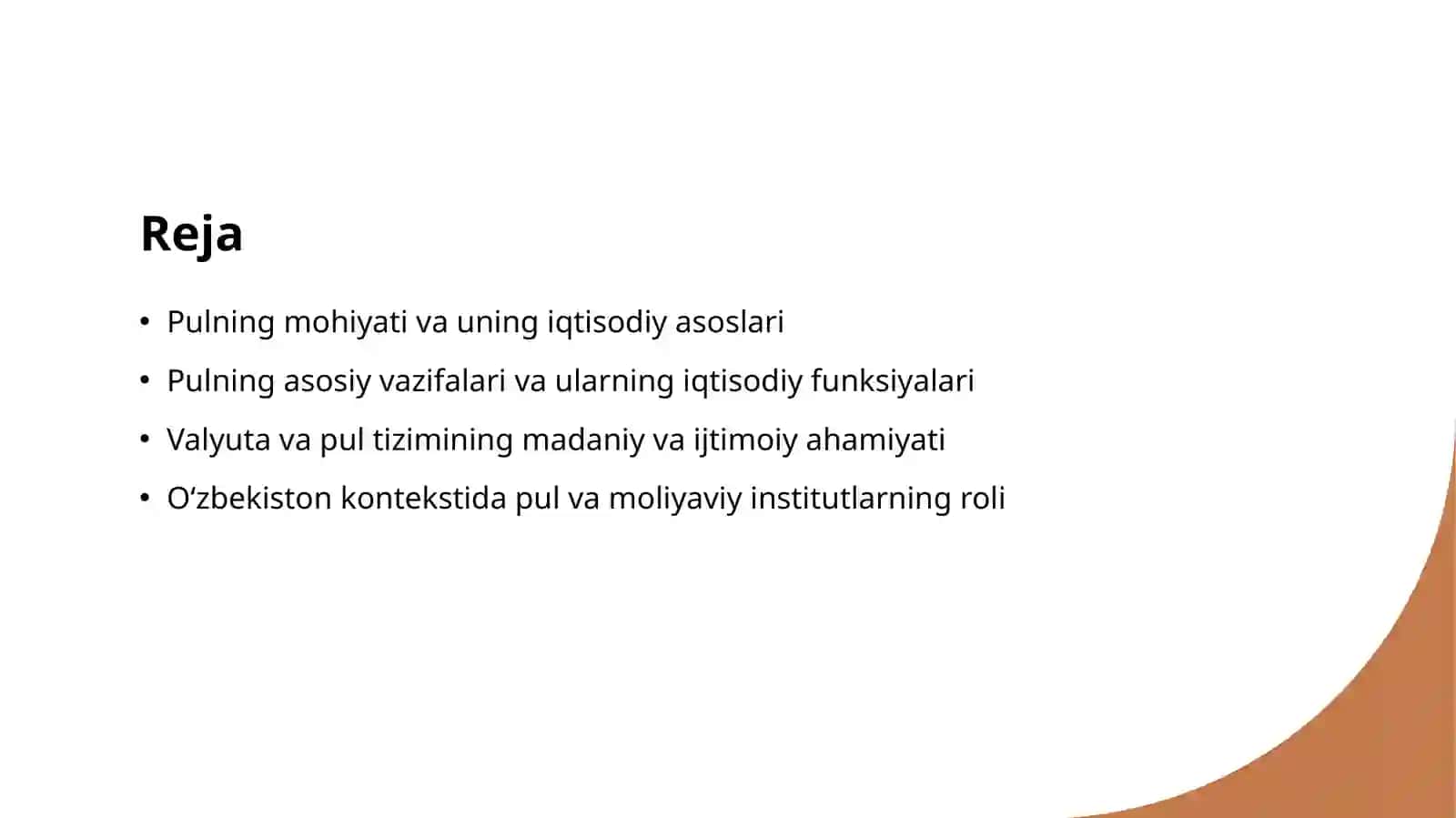 Pulning mohiyati va asosiy vazifalari 2