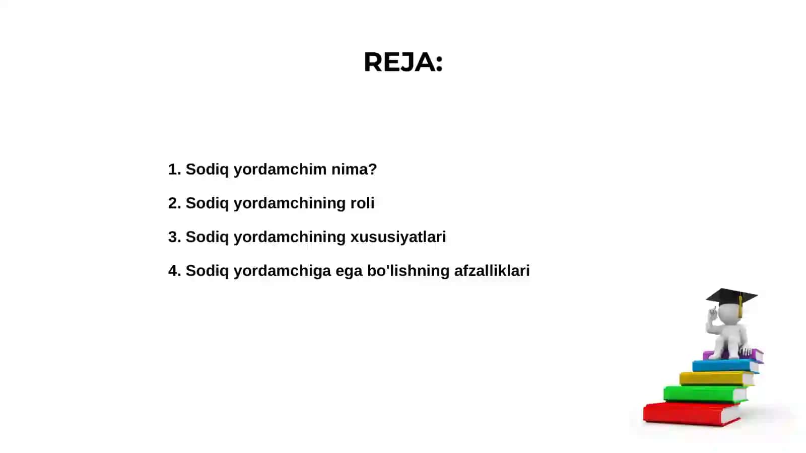 Sodiq yordamchim 2